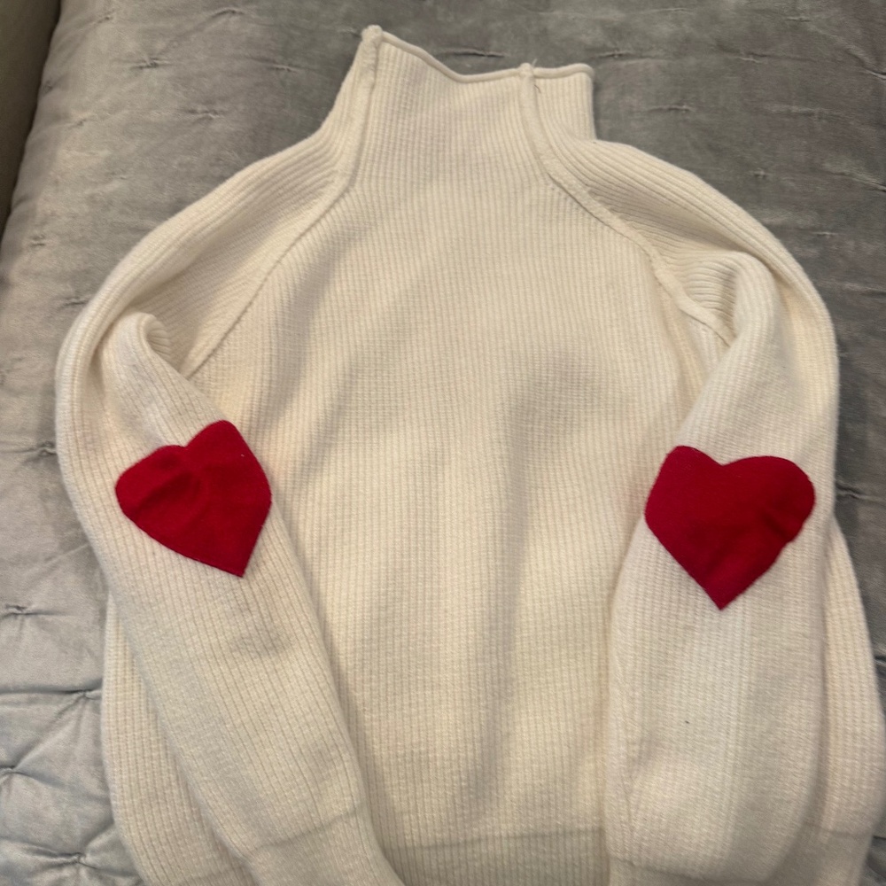 Mock turtleneck sweater